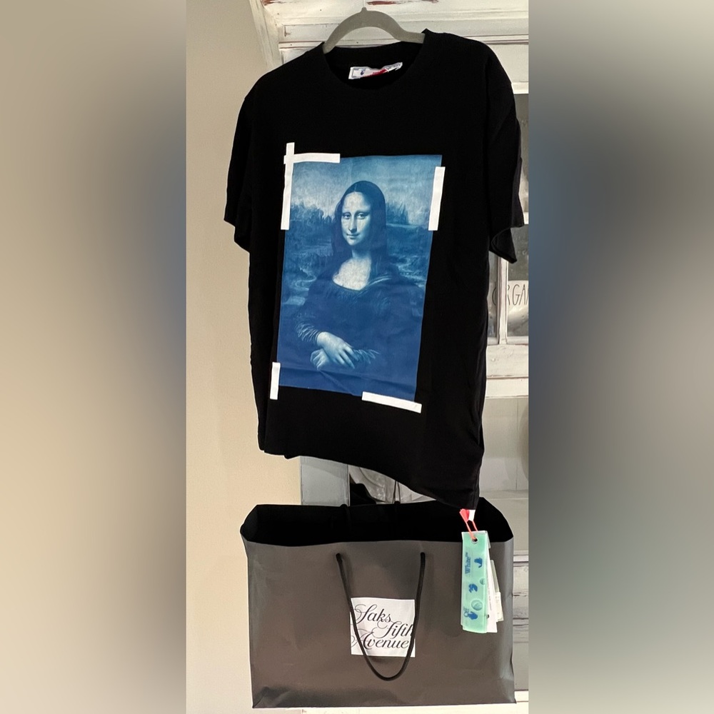 Off- White Mona Lisa tshirt
